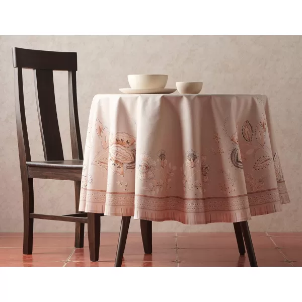 Maison d Hermine Table Cover 100 Combed Cotton Premium Decorative Tablecloth 70x108 Rectangle Tablecloths Washable for Dining Home Wedding Banquet Buffet  Pastries70 Diameter Table Cloth Society Florals