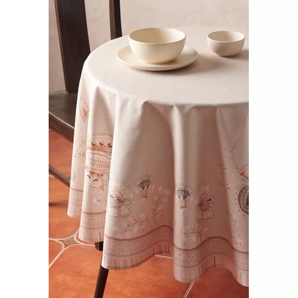 Maison d Hermine Table Cover 100 Combed Cotton Premium Decorative Tablecloth 70x108 Rectangle Tablecloths Washable for Dining Home Wedding Banquet Buffet  Pastries70 Diameter Table Cloth Society Florals