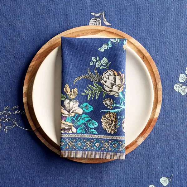 Maison d Hermine Table Cover 100 Combed Cotton Premium Decorative Tablecloth 70x108 Rectangle Tablecloths Washable for Dining Home Wedding Banquet Buffet  Pastries20x20 Napkins Artichoke