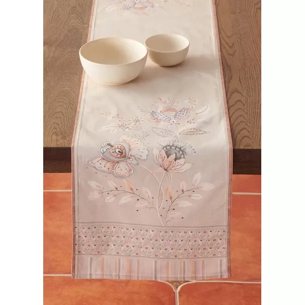 Maison d Hermine Table Cover 100 Combed Cotton Premium Decorative Tablecloth 70x108 Rectangle Tablecloths Washable for Dining Home Wedding Banquet Buffet  Pastries1450x108 Table Runner Society Florals