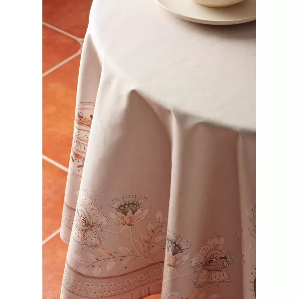 Maison d Hermine Table Cover 100 Combed Cotton Premium Decorative Tablecloth 70x108 Rectangle Tablecloths Washable for Dining Home Wedding Banquet Buffet  Pastries70 Diameter Table Cloth Society Florals