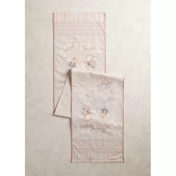 Maison d Hermine Table Cover 100 Combed Cotton Premium Decorative Tablecloth 70x108 Rectangle Tablecloths Washable for Dining Home Wedding Banquet Buffet  Pastries1450x72 Table Runner Society Florals
