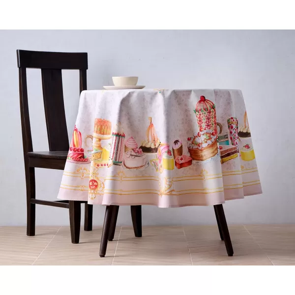 Maison d Hermine Table Cover 100 Combed Cotton Premium Decorative Tablecloth 70x108 Rectangle Tablecloths Washable for Dining Home Wedding Banquet Buffet  Pastries70 Diameter Table Cloth Pastries