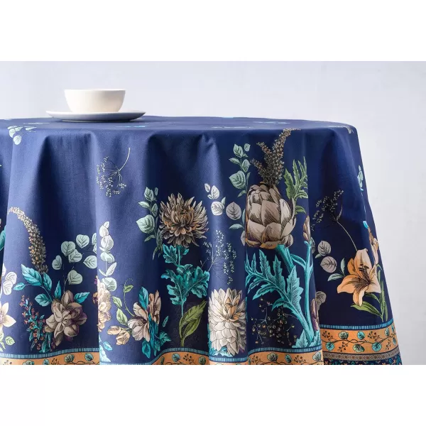 Maison d Hermine Table Cover 100 Combed Cotton Premium Decorative Tablecloth 70x108 Rectangle Tablecloths Washable for Dining Home Wedding Banquet Buffet  Pastries70 Diameter Table Cloth Artichoke