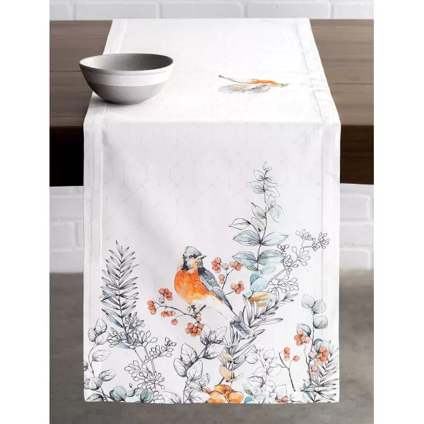Maison d Hermine Tablerunner 100 Cotton Table Runner Decorative Table Runners for Gifts Home Wedding amp Camping Whitish Shabby Chique Single Layer ThanksgivingChristmas1450x72Maison d Hermine Tablerunner 100 Cotton Table Runner Decorative Table Runners for Gifts Home Wedding amp Camping Whitish Shabby Chique Single Layer ThanksgivingChristmas1450x72