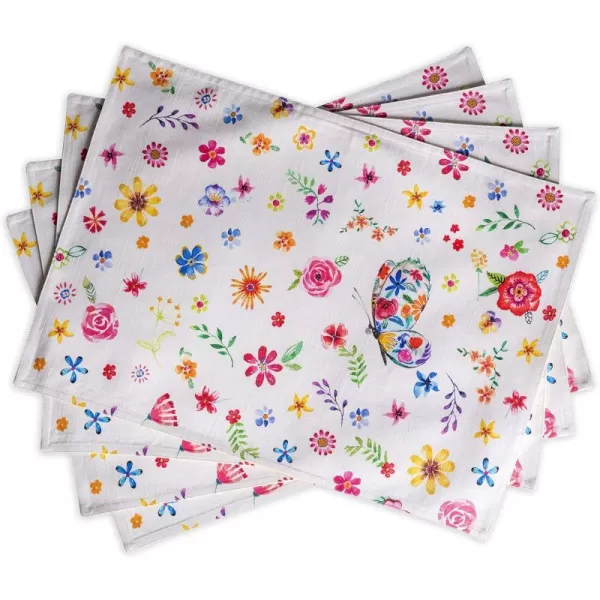 34 - Happy Florals - Sweety Set of 4