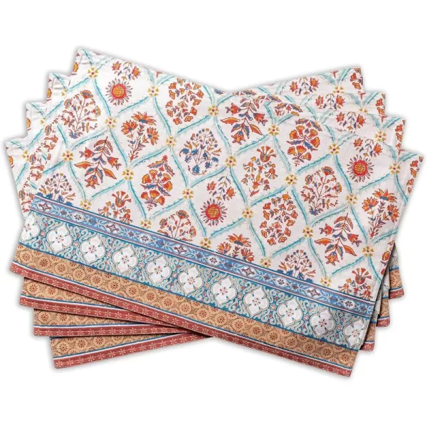 Maison d Hermine Dish Cloth 100 Cotton Set of 3 Quick Drying Dish Towels for Gifts Dining Kitchen Parties amp Tea Versailles  ThanksgivingChristmas13x19 Placemats Set of 4 07  Romane