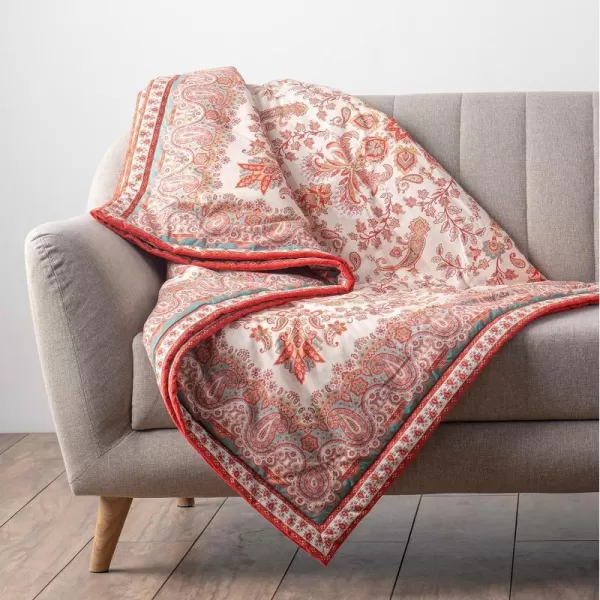 Maison d Hermine Imperfection Cotton Throw Blanket Bohemian Bedding Lightweight and Breathable for Couch Sofa Bed Travel 50x6050x60 10  Cachemire