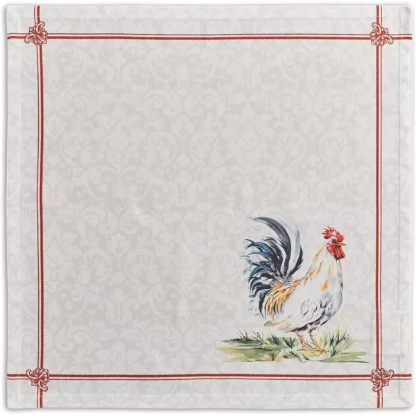 Maison d Hermine Napkins 20x20 100 Cotton Decorative Washable Table Cloth Napkin for Gifts Kitchen Party Wedding Restaurant amp Camping Indian Floral  SpringSummer Set of 415  Campagne 20x20