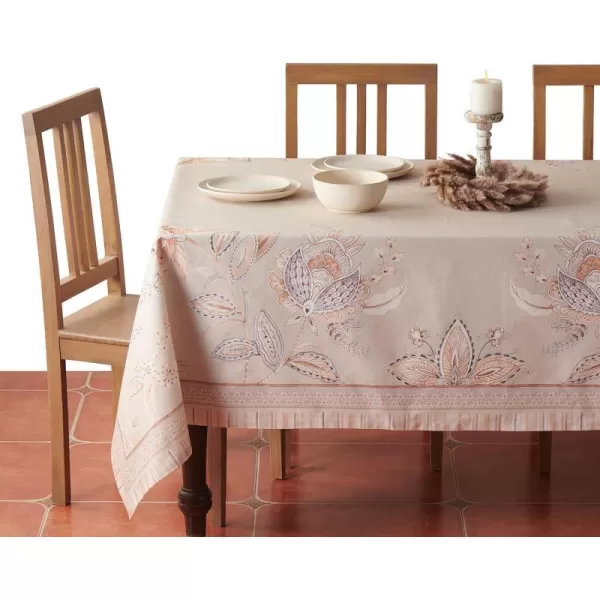 Maison d Hermine Table Cover 100 Combed Cotton Premium Decorative Tablecloth 70x108 Rectangle Tablecloths Washable for Dining Home Wedding Banquet Buffet  Pastries70x140 Table Cloth Society Florals