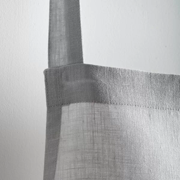 Maison d Hermine 100 Linen Kitchen Apron with an Adjustable Neck with Long Ties for Women Men ChefAvignon  Micro Chip