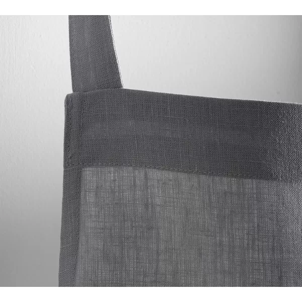 Maison d Hermine 100 Linen Kitchen Apron with an Adjustable Neck with Long Ties for Women Men ChefAvignon  Silver Sconce