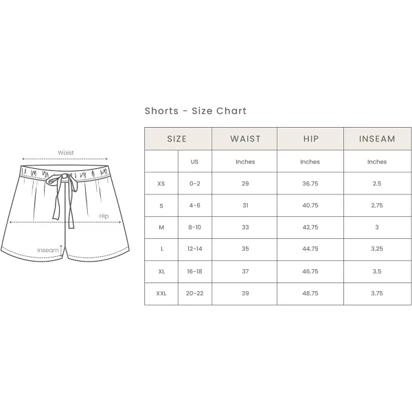 Maison d Hermine 100 Viscose Pants Skirts Shorts High Waist Loungewear for WomenShorts Fleur  Red