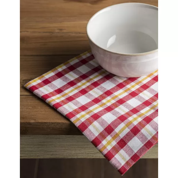 Maison d Hermine Napkin 100 Cotton 18 Inch x 18 Inch Dinner Napkins Decorative Washable Cloth Napkin Set of 6 for Dining Buffet Parties amp Camping Zealand  RhododendronZealand  Samba