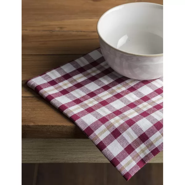 Maison d Hermine Napkin 100 Cotton 18 Inch x 18 Inch Dinner Napkins Decorative Washable Cloth Napkin Set of 6 for Dining Buffet Parties amp Camping Zealand  RhododendronZealand  Rhododendron