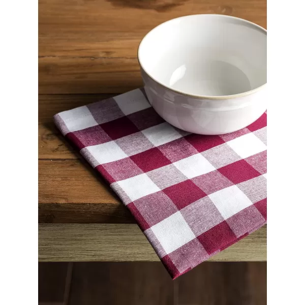 Maison d Hermine Napkin 100 Cotton 18 Inch x 18 Inch Dinner Napkins Decorative Washable Cloth Napkin Set of 6 for Dining Buffet Parties amp Camping Zealand  RhododendronRosmalen  Rhododendron