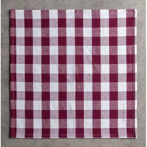 Maison d Hermine Napkin 100 Cotton 18 Inch x 18 Inch Dinner Napkins Decorative Washable Cloth Napkin Set of 6 for Dining Buffet Parties amp Camping Zealand  RhododendronRosmalen  Rhododendron