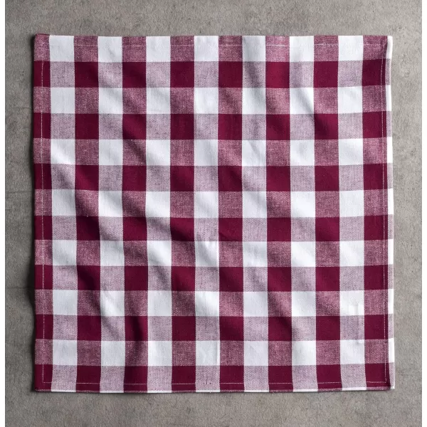 Maison d Hermine Napkin 100 Cotton 18 Inch x 18 Inch Dinner Napkins Decorative Washable Cloth Napkin Set of 6 for Dining Buffet Parties amp Camping Zealand  RhododendronRosmalen  Rhododendron