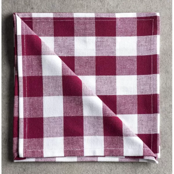 Maison d Hermine Napkin 100 Cotton 18 Inch x 18 Inch Dinner Napkins Decorative Washable Cloth Napkin Set of 6 for Dining Buffet Parties amp Camping Zealand  RhododendronRosmalen  Rhododendron