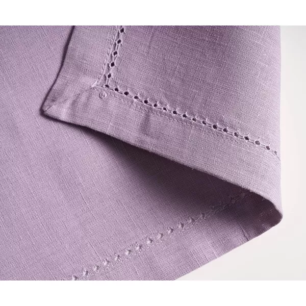 Maison d Hermine Placemats 100 Linen Decorative Cloth Place Mat Washable Dinner Placemat for Holiday Dinner Wedding Baby Shower amp Dining Avignon  Jet Stream Set of 413x19 Placemats Avignon  Sea Fog