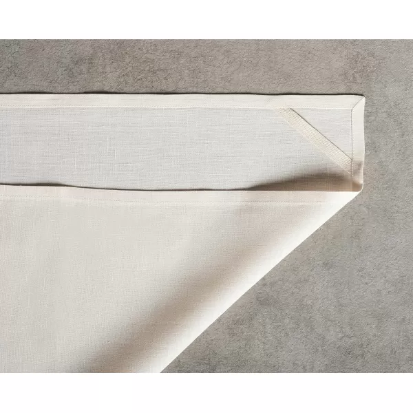Maison d Hermine Placemats 100 Linen Decorative Cloth Place Mat Washable Dinner Placemat for Holiday Dinner Wedding Baby Shower amp Dining Avignon  Jet Stream Set of 420x2750 Kitchen Towels Avignon  Jet Stream