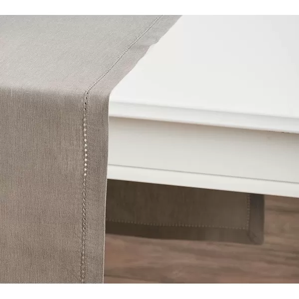Maison d Hermine Placemats 100 Linen Decorative Cloth Place Mat Washable Dinner Placemat for Holiday Dinner Wedding Baby Shower amp Dining Avignon  Jet Stream Set of 414x36 Table Runner Avignon  Satellite