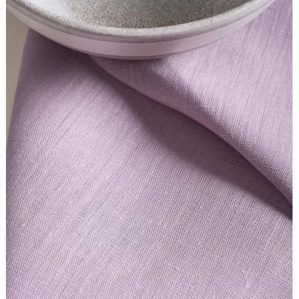 Maison d Hermine Placemats 100 Linen Decorative Cloth Place Mat Washable Dinner Placemat for Holiday Dinner Wedding Baby Shower amp Dining Avignon  Jet Stream Set of 420x20 Napkins Avignon  Sea Fog