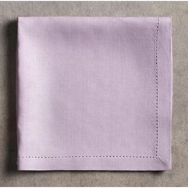 Maison d Hermine Placemats 100 Linen Decorative Cloth Place Mat Washable Dinner Placemat for Holiday Dinner Wedding Baby Shower amp Dining Avignon  Jet Stream Set of 420x20 Napkins Avignon  Sea Fog