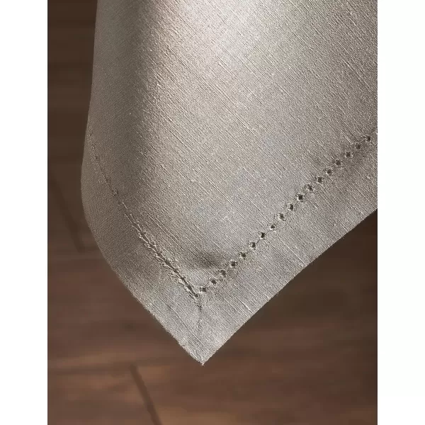 Maison d Hermine Placemats 100 Linen Decorative Cloth Place Mat Washable Dinner Placemat for Holiday Dinner Wedding Baby Shower amp Dining Avignon  Jet Stream Set of 420x20 Napkins Avignon  Satellite