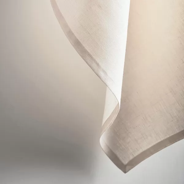 Maison d Hermine Placemats 100 Linen Decorative Cloth Place Mat Washable Dinner Placemat for Holiday Dinner Wedding Baby Shower amp Dining Avignon  Jet Stream Set of 420x2750 Kitchen Towels Avignon  Jet Stream