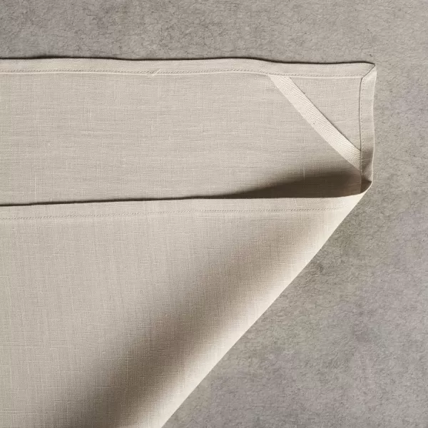 Maison d Hermine Placemats 100 Linen Decorative Cloth Place Mat Washable Dinner Placemat for Holiday Dinner Wedding Baby Shower amp Dining Avignon  Jet Stream Set of 420x2750 Kitchen Towels Avignon  Ancient Scroll