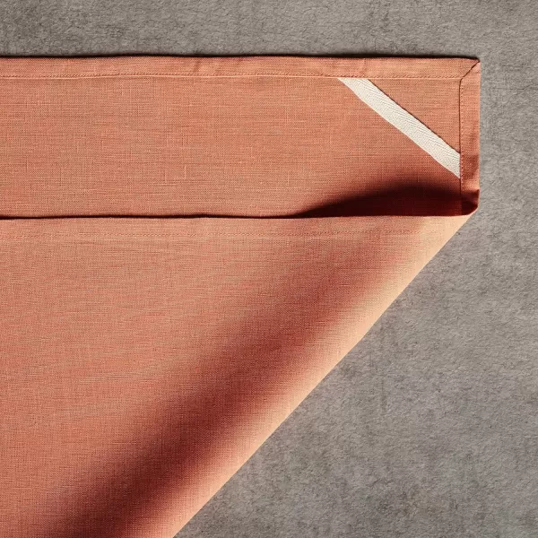 Maison d Hermine Placemats 100 Linen Decorative Cloth Place Mat Washable Dinner Placemat for Holiday Dinner Wedding Baby Shower amp Dining Avignon  Jet Stream Set of 420x2750 Kitchen Towels Avignon  Brandied Melon