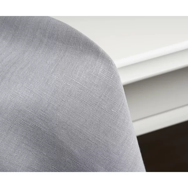 Maison d Hermine Placemats 100 Linen Decorative Cloth Place Mat Washable Dinner Placemat for Holiday Dinner Wedding Baby Shower amp Dining Avignon  Jet Stream Set of 420x20 Napkins Avignon  Silver Sconce
