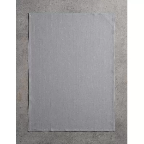 Maison d Hermine Placemats 100 Linen Decorative Cloth Place Mat Washable Dinner Placemat for Holiday Dinner Wedding Baby Shower amp Dining Avignon  Jet Stream Set of 420x2750 Kitchen Towels Avignon  Silver Sconce