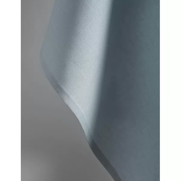 Maison d Hermine Placemats 100 Linen Decorative Cloth Place Mat Washable Dinner Placemat for Holiday Dinner Wedding Baby Shower amp Dining Avignon  Jet Stream Set of 420x2750 Kitchen Towels Avignon  Niagara Mist