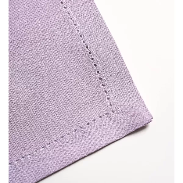 Maison d Hermine Placemats 100 Linen Decorative Cloth Place Mat Washable Dinner Placemat for Holiday Dinner Wedding Baby Shower amp Dining Avignon  Jet Stream Set of 413x19 Placemats Avignon  Sea Fog