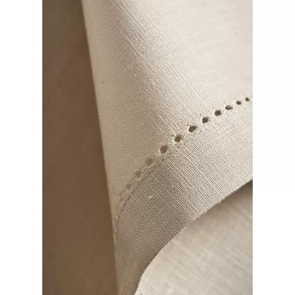 Maison d Hermine Placemats 100 Linen Decorative Cloth Place Mat Washable Dinner Placemat for Holiday Dinner Wedding Baby Shower amp Dining Avignon  Jet Stream Set of 420x20 Napkins Avignon  Ancient Scroll
