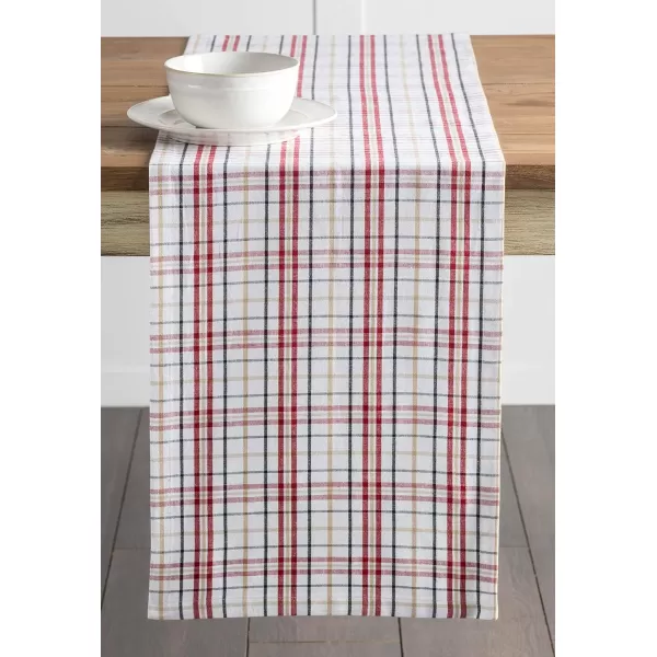 Maison d Hermine Tablerunner 100 Cotton 1450x108 Decorative Washable Table Runners for Dining Buffet Parties amp Camping Zealand  Atmosphere1450x108 Den Bosch  Barbados Cherry