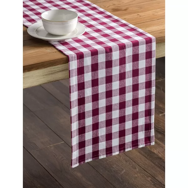 Maison d Hermine Tablerunner 100 Cotton 1450x108 Decorative Washable Table Runners for Dining Buffet Parties amp Camping Zealand  Atmosphere1450x108 Rosmalen  Rhododendron