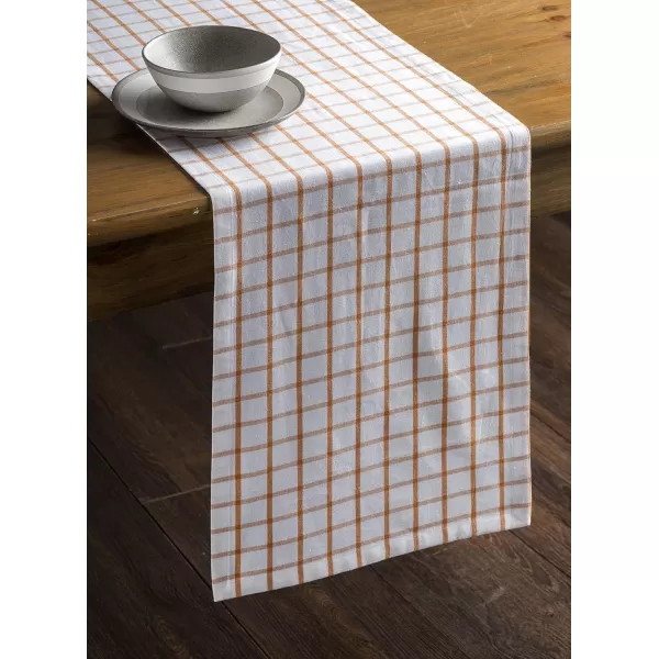 Maison d Hermine Tablerunner 100 Cotton 1450x108 Decorative Washable Table Runners for Dining Buffet Parties amp Camping Zealand  Atmosphere1450x108 Zuidholland  Apricot Tan