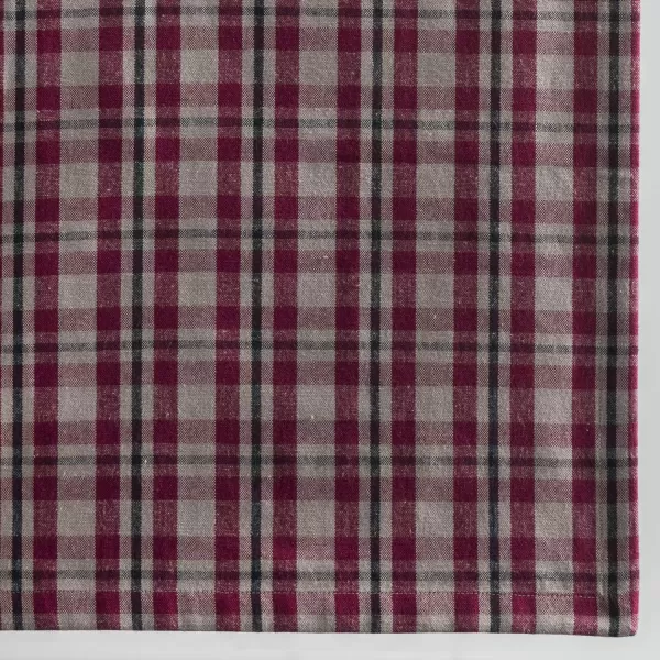 Maison d Hermine Tablerunner 100 Cotton 1450x108 Decorative Washable Table Runners for Dining Buffet Parties amp Camping Zealand  Atmosphere1450x108 Zealand  Red Plum