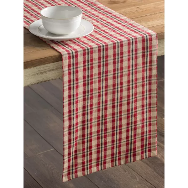 Maison d Hermine Tablerunner 100 Cotton 1450x108 Decorative Washable Table Runners for Dining Buffet Parties amp Camping Zealand  Atmosphere1450x108 Zealand  Barbados Cherry