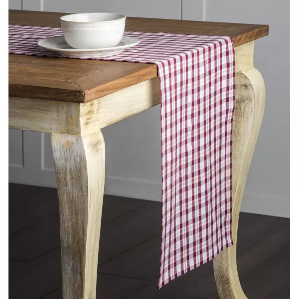 Maison d Hermine Tablerunner 100 Cotton 1450x108 Decorative Washable Table Runners for Dining Buffet Parties amp Camping Zealand  Atmosphere1450x108 Zealand  Rhododendron