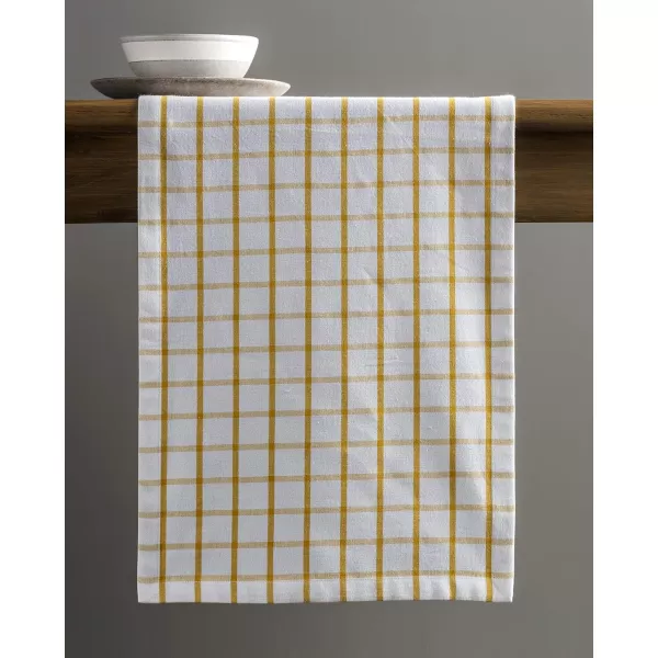 Maison d Hermine Tablerunner 100 Cotton 1450x108 Decorative Washable Table Runners for Dining Buffet Parties amp Camping Zealand  Atmosphere1450x108 Zuidholland  Nugget Gold