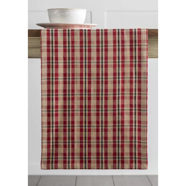 Maison d Hermine Tablerunner 100 Cotton 1450x108 Decorative Washable Table Runners for Dining Buffet Parties amp Camping Zealand  Atmosphere1450x108 Zealand  Barbados Cherry