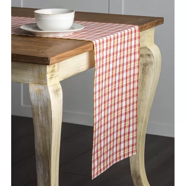 Maison d Hermine Tablerunner 100 Cotton 1450x108 Decorative Washable Table Runners for Dining Buffet Parties amp Camping Zealand  Atmosphere1450x108 Zealand  Burnt Ochre