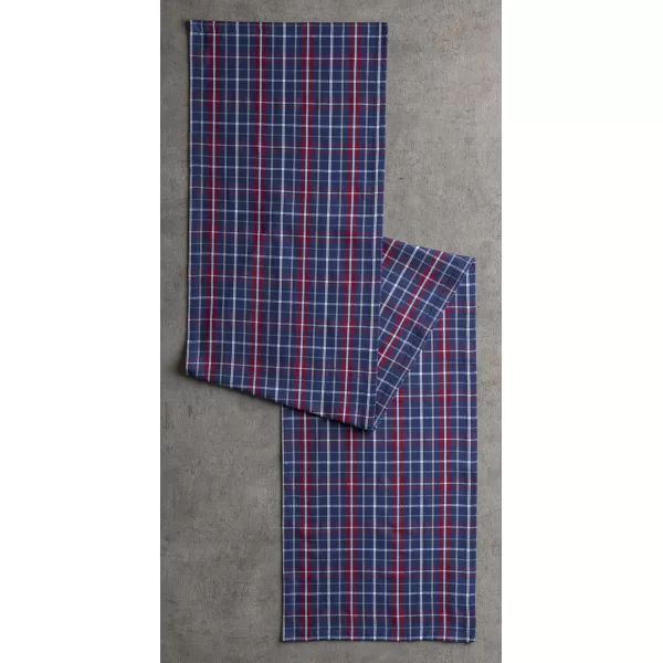 Maison d Hermine Tablerunner 100 Cotton 1450x108 Decorative Washable Table Runners for Dining Buffet Parties amp Camping Zealand  Atmosphere1450x72 Den Bosch  Blue Depths
