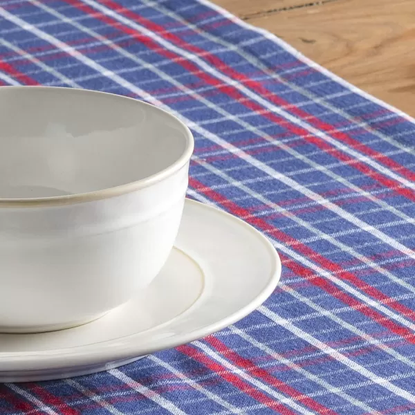 Maison d Hermine Tablerunner 100 Cotton 1450x108 Decorative Washable Table Runners for Dining Buffet Parties amp Camping Zealand  Atmosphere1450x72 Den Bosch  Blue Depths