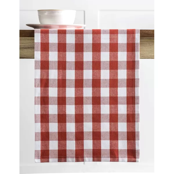 Maison d Hermine Tablerunner 100 Cotton 1450x108 Decorative Washable Table Runners for Dining Buffet Parties amp Camping Zealand  Atmosphere1450x72 Rosmalen  Burnt Ochre
