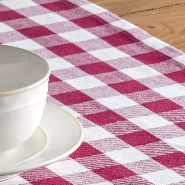 Maison d Hermine Tablerunner 100 Cotton 1450x108 Decorative Washable Table Runners for Dining Buffet Parties amp Camping Zealand  Atmosphere1450x72 Rosmalen  Rhododendron